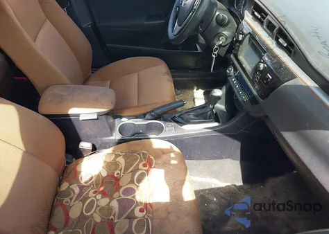 2014 Toyota Corolla Le from USA, damaged, VIN 2T1BURHE1EC155221